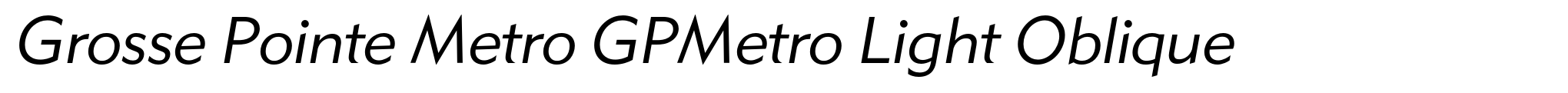 Grosse Pointe Metro GPMetro Light Oblique image